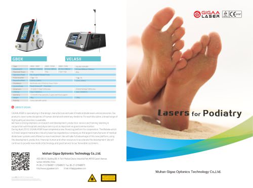 Medical lasers for Podiatry