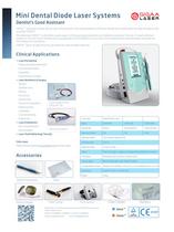 Mini tandheelkundige diode laser ststem - 2