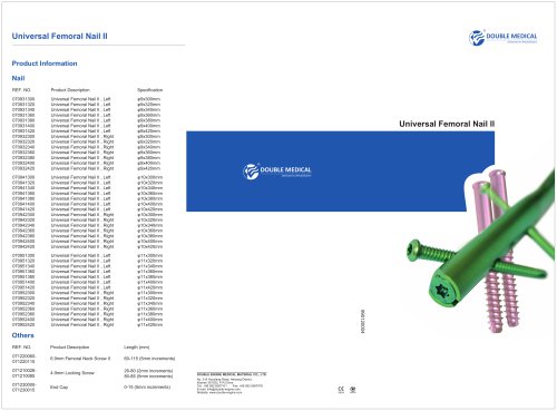 Universal Femoral Nail (UFN) II