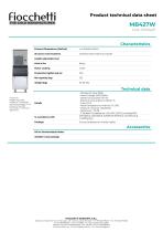 Icemaker flake ice MB427W