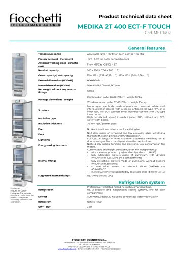 MEDIKA 2T 400 ECT-F TOUCH