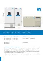 MDF-DU502VHW-PE / MDF-DU702VHW-PE / MDF-C2156VANW-PE Wassergekühlte Hybrid Tiefkühlschränke-2
