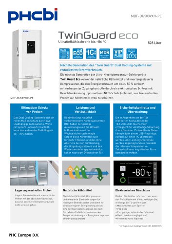 MDF-DU503VXH-PE Productsheet