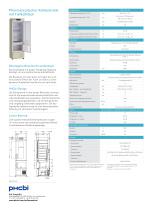 MPR-215F-PE Pharmazeutischer Kühlschrank mit Tiefkühlfach - 2