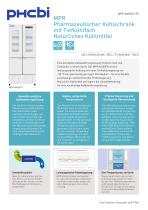 MPR-N450FH-PE Pharmazeutischer Kühlschrank mit Tiefkühlfach - 1