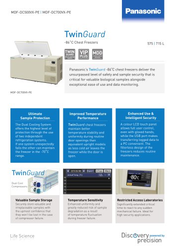 TwinGuard -86 chest freezers