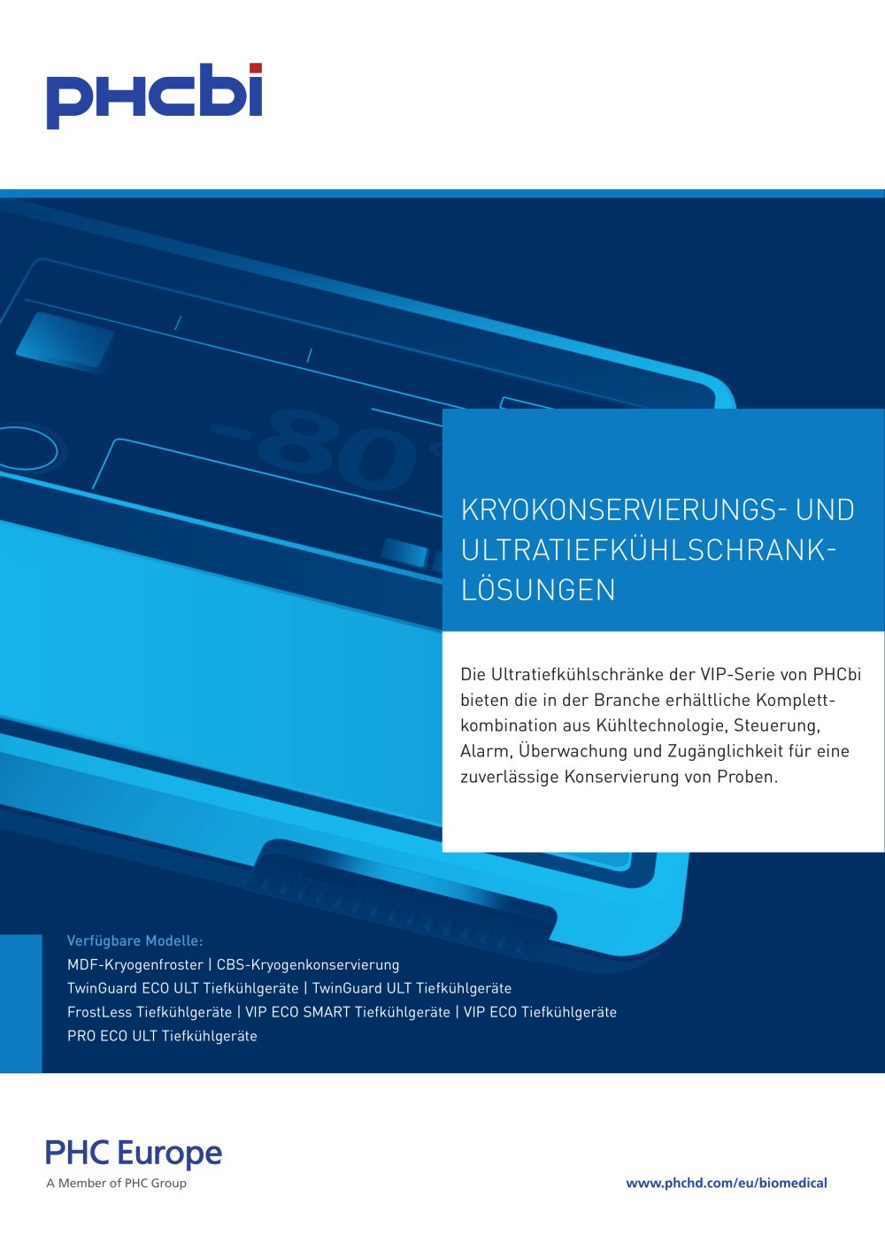 ULT Brochure - PHC Europe