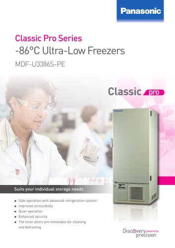 Ultra-Low Temperature Freezer MDF-U3386S