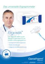 Flyer Ergostik™ Universelles Ergospirometer