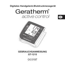 Geratherm® active control Digitales Handgelenk-Blutdruckmessgerät GT-1215 - 3