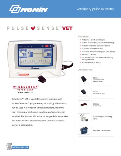 PulseSense VET Brochure