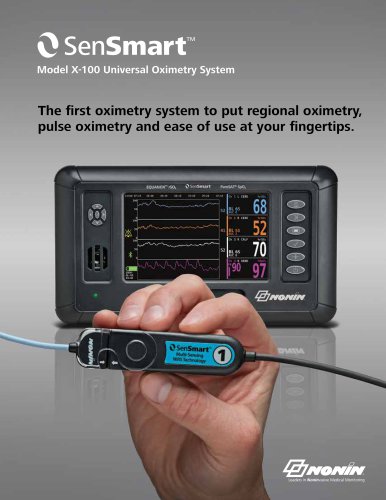 SenSmart Universal Oximetry System Adult