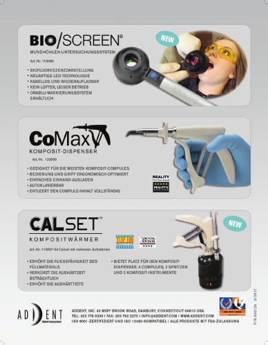 BIO/SCREEN® | CoMax | CALSET™