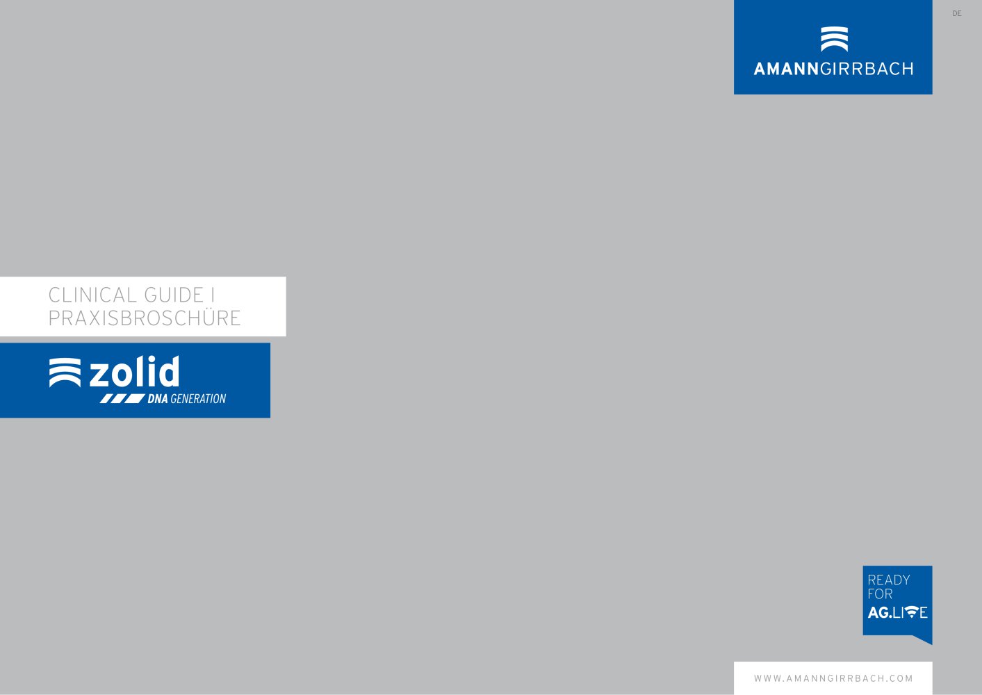 Clinical-Guide I - Praxisbrosch&uuml;re - Amann Girrbach