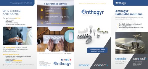 Anthogyr CAD-CAM solutions