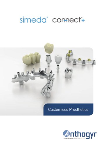 Brochure CAD-CAM - Customised prosthetics