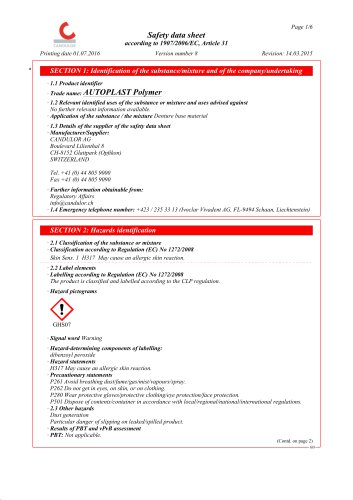 AUTOPLAST Polymer