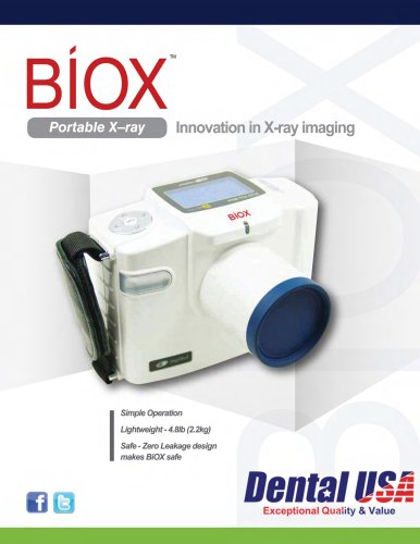 Bio-X Portable X-Ray Brochure