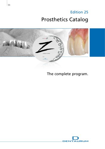 Prosthetics Catalog