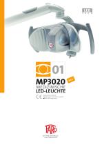 Medizinische LED - Leuchte MP 3020 - 1