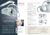 Zahnmedizinische LED-Leuchte Maia - 2