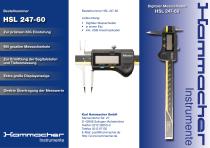 Brochure digital caliper gauge - 1