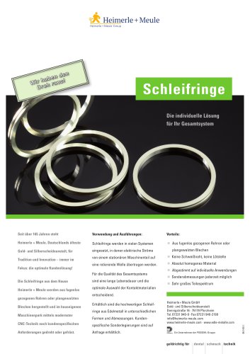 Schleifringe