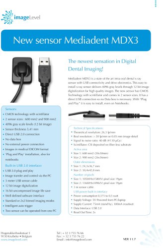 The new Mediadent MDX3