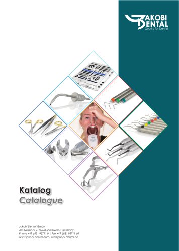 Produktkatalog von Jakobi Dental GmbH