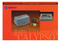 "CALYPSO" ULTRASONIC CLEANER