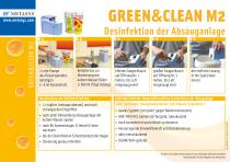 GREEN&CLEAN M2 Desinfektion Absaugsysteme - 1