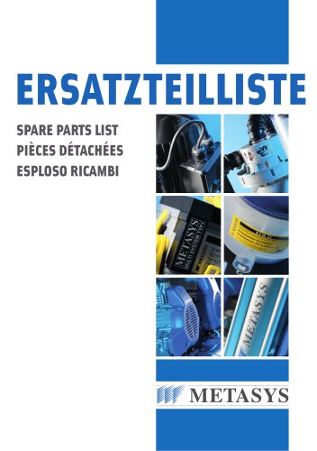 SPARE PARTS LIST