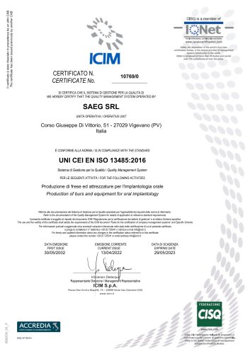 certificate 10769/0