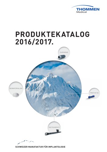 Produktekatalog 2016/2017.