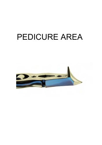 PEDICURE AREA