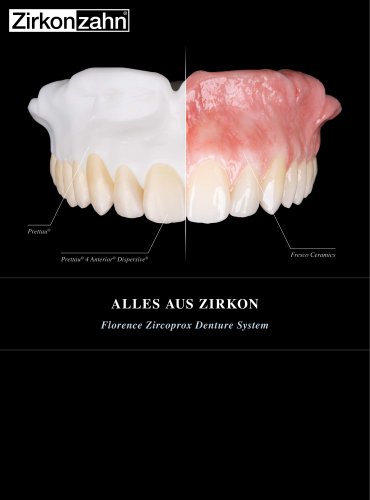 Fallgalerie Alles aus Zirkon – Florence Zircoprox Denture System
