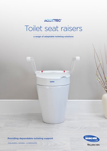 Toilet seat raisers