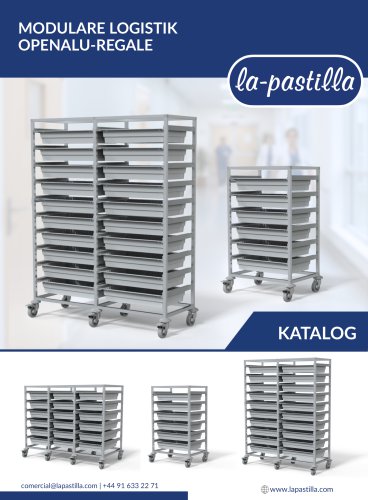 MODULARE LOGISTIK &ndash; REGALE VON OPENALU