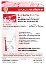 MICROS paraffin  Wax - 1