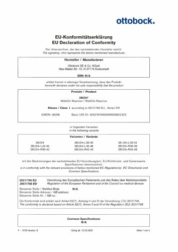 EU Declaration of Conformity