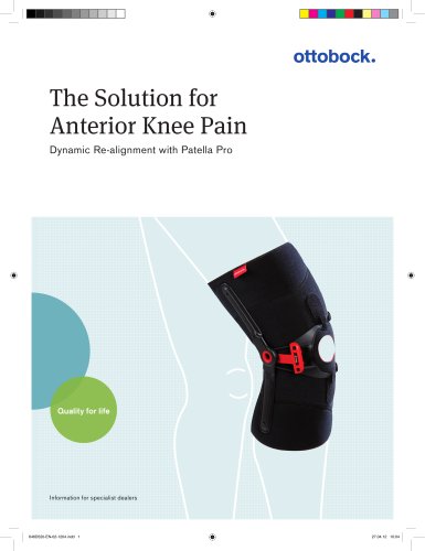 Product information | Patella Pro