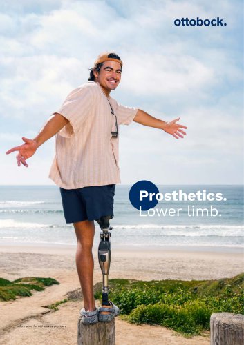 Prosthetics. Lower limb.