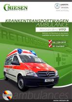 Krankentransportwagen gemäß EN 1789 auf Mercedes Benz Vito