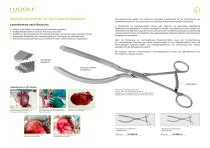 Spezialinstrumente für die Leberteilresektion Leberklemme nach Beckurts - 2