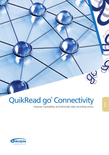 QuikRead go Connectivity