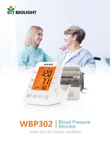 WBP302 blood pressure monitor