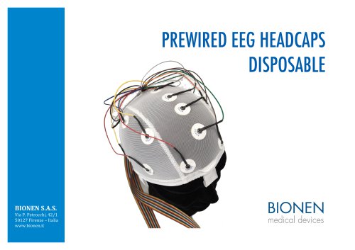 PREWIRED EEG HE AD CAPS DISPOSABLE