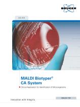 MALDI Biotyper® CA System