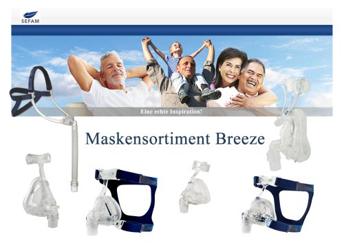 Brochure Breeze Masks range