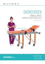 SKB039(D) Ambulance-Stretcher-Trolley_SaikangMedical